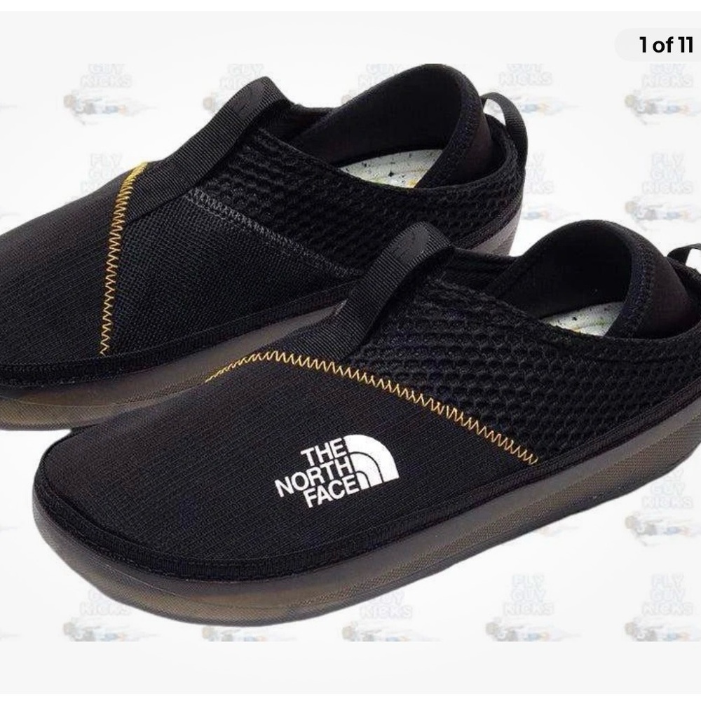 The North Face Black Base Camp Mules Shoes